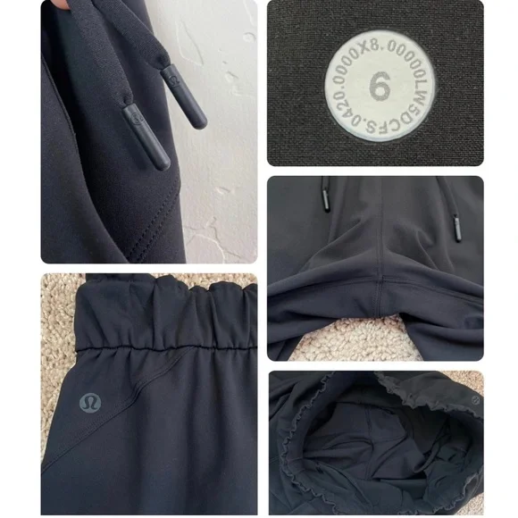 Lululemon Women’s Keep Moving Pant 7/8 High-Rise in Black Size 6 Style W5DCFS